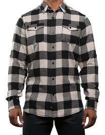 Woven Plaid Flannel Shirt