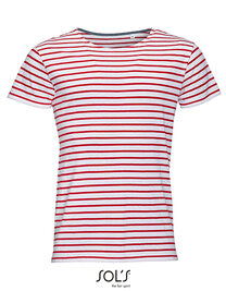 Men´s Round Neck Striped T-Shirt Miles