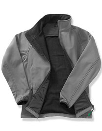 Men's Printable Softshell Jacket with Recycled Fleece Inner